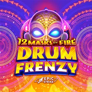 12 Masks of Fire Drum Frenzy slots game thumbnail by Games Global