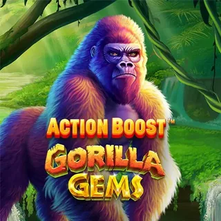 Action Boost Gorilla Gems slots game thumbnail by Games Global