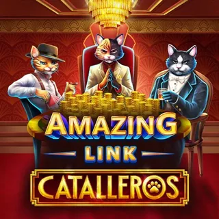 Amazing Link Catalleros slots game thumbnail by Games Global